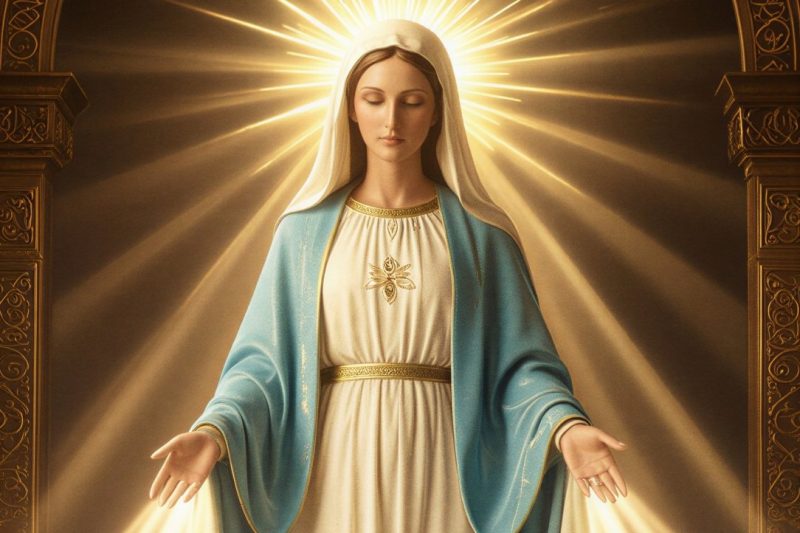 «Η Παναγία δεν είναι δόγμα· είναι η Μάνα του Φωτός.» – Οδυσσέας Ελύτης