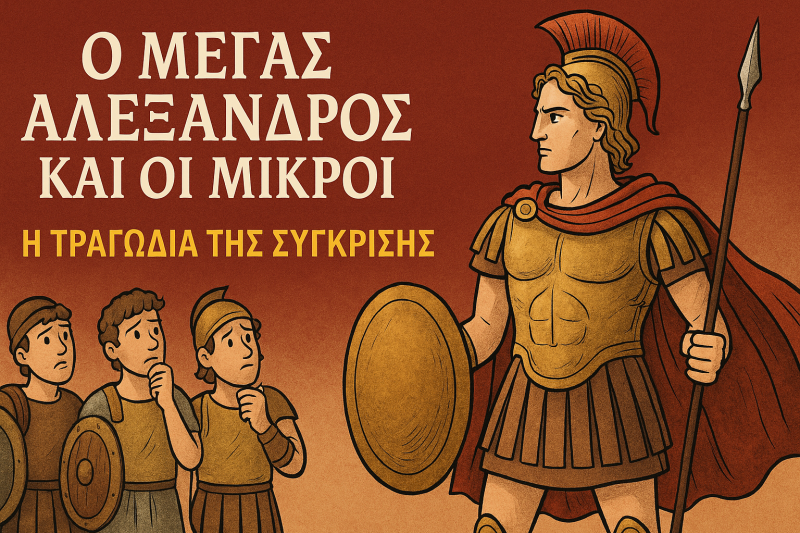 Ο Μέγας Αλέξανδρος και οι Μικροί: Η Τραγωδία της Σύγκρισης