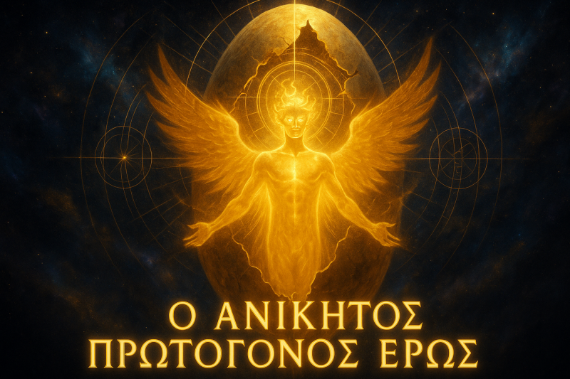 Ο Ανίκητος Πρωτόγονος Έρως — Η Πρώτη Αρχή της Ζωής και της Ελληνικής Μυσταγωγίας