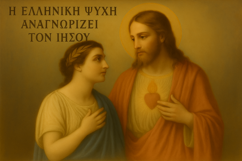 Η Ελληνική Ψυχή Αναγνωρίζει τον Ιησού ως τον Θεϊκό Έρωτα
