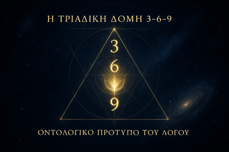Η Τριαδική Δομή 3–6–9 ως Οντολογικό Πρότυπο στον Ελληνικό Λόγο