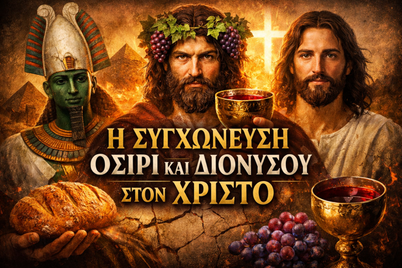 Η Συγχώνευση Όσιρι και Διονύσου στον Χριστιανικό Λόγο