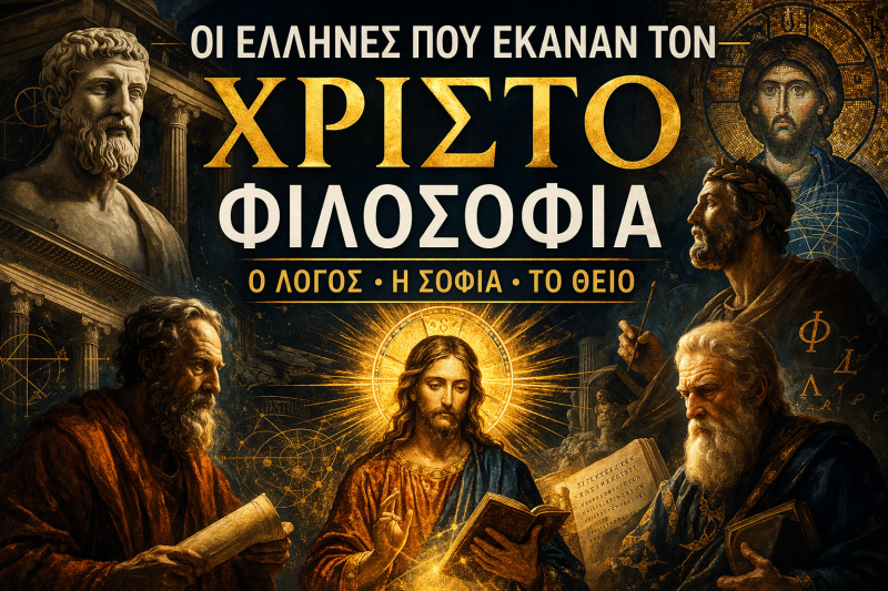 Οι Έλληνες που έκαναν τον Χριστό φιλοσοφία